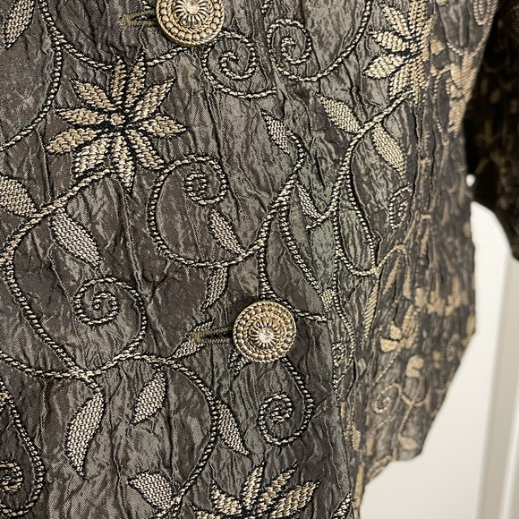 Virgo Women’s floral print blazer jacket - Picture 8 of 11